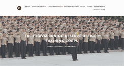 Desktop Screenshot of njrotc.troyhigh.com