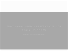 Tablet Screenshot of njrotc.troyhigh.com